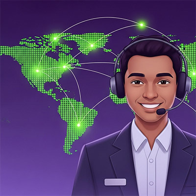 Trader analyzing charts